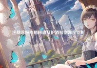 逆战龙姬卡盾秘籍及护盾机制深度剖析