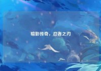 暗影传奇，忍者之刃