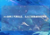 2021剑网三丐帮玩法，从入门到精通深度解析
