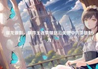 银龙傲影，探寻王者荣耀赵云美图中的英雄魅力