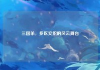 三国杀，多区交织的风云舞台