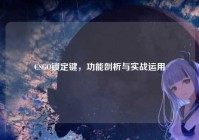 CSGO锁定键，功能剖析与实战运用