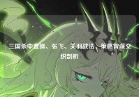 三国杀中曹操、张飞、关羽战法，策略智谋交织剖析