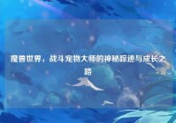 魔兽世界，战斗宠物大师的神秘踪迹与成长之路