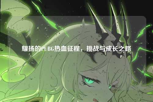 耀扬的PUBG热血征程,挑战与成长之路