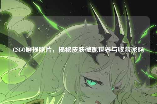 CSGO磨损照片，揭秘皮肤微观世界与收藏密码