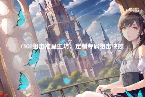 CSGO狙击准星工坊,定制专属狙击快感